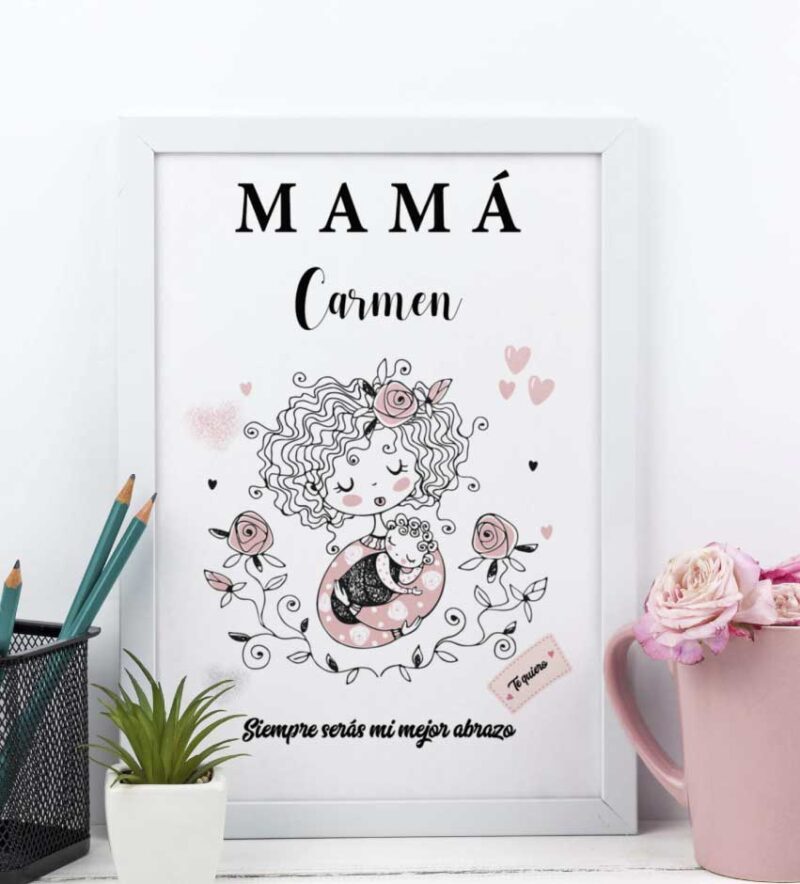 lamina-personalizada-mama-abrazo