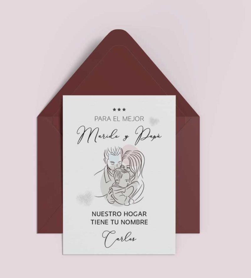 felicitacion-papa-marido-clasica